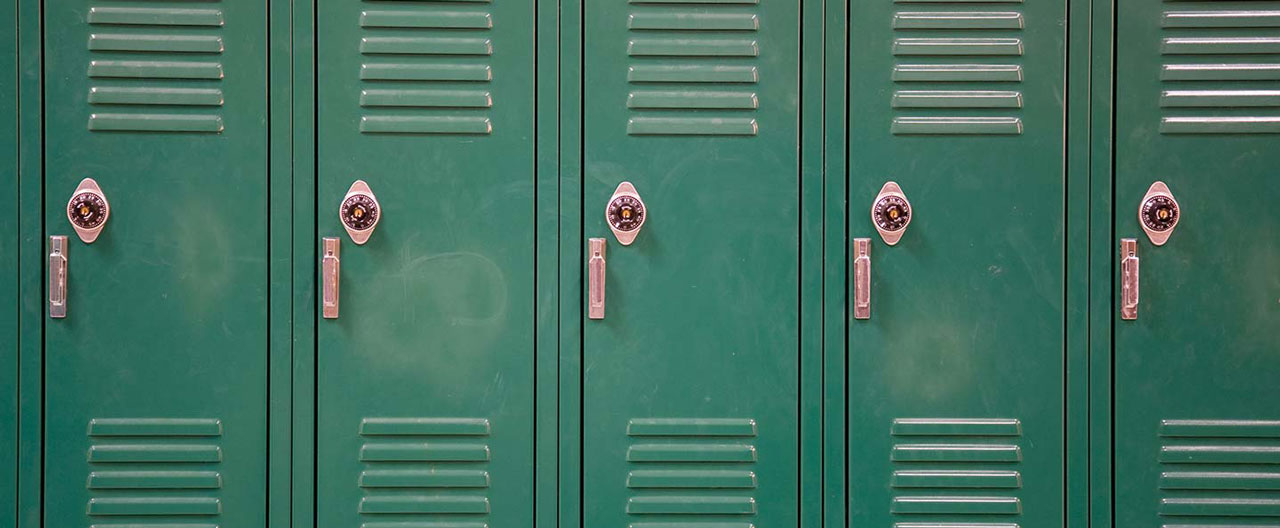 school lockers