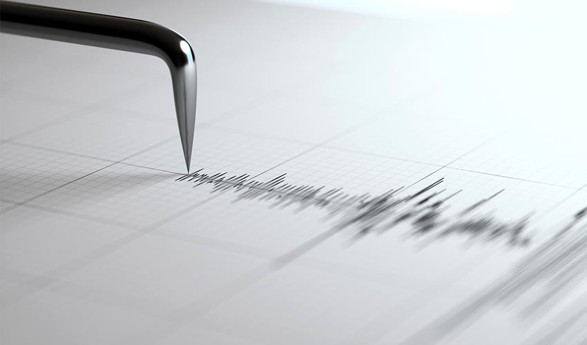 seismograph measures earthquake